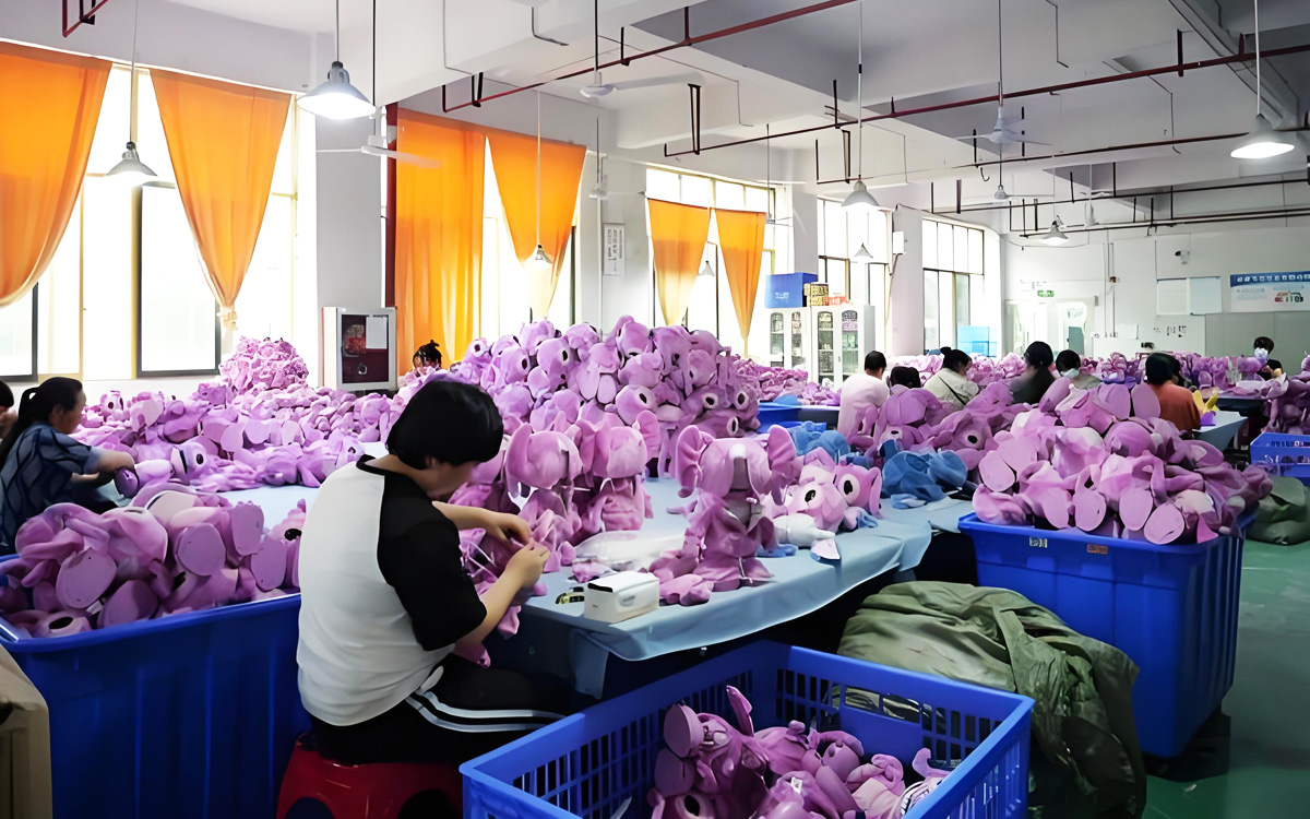 Pet supplies manufacturer wholesale purple toy assembly video