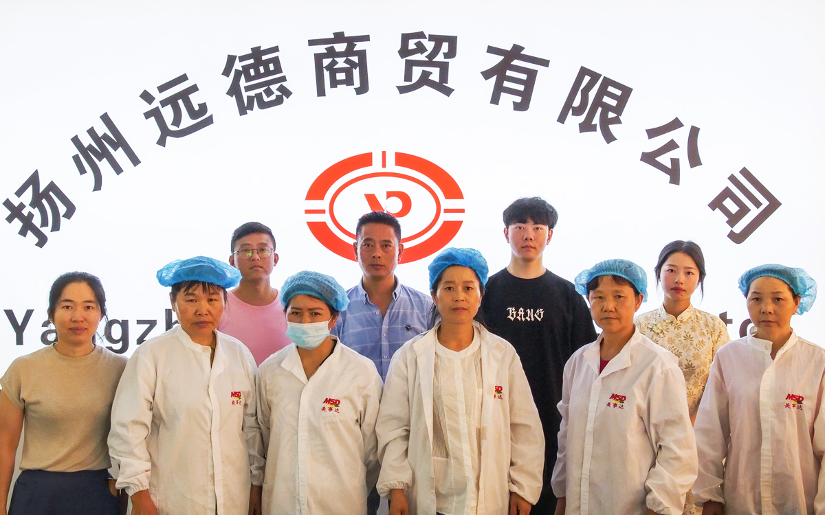 Pet supplies manufacturer design and sample team group photo