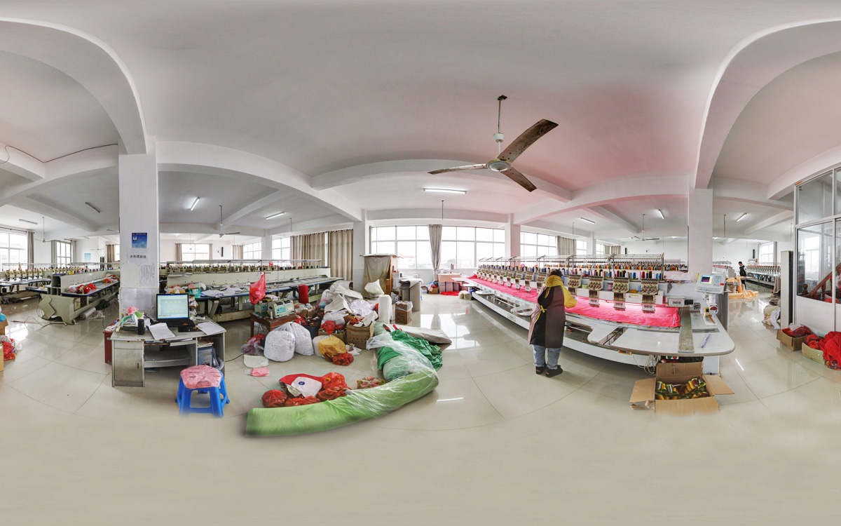 Pet supplies manufacturer wide view of production workshop video