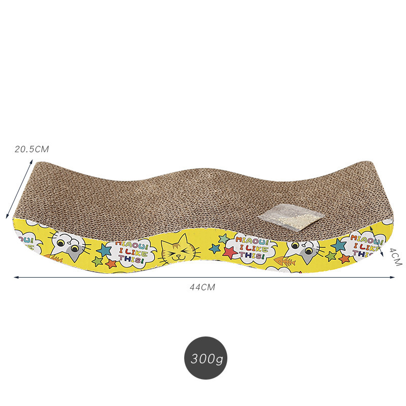 High-Density Reversible Corrugated Cat Scratching Post & Pad Collection