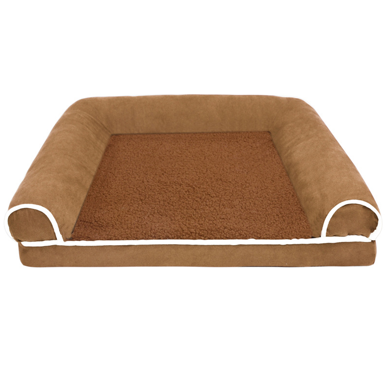 High Quality Pet Sofa Custom Logo Plush Soft Cat Dog Bed