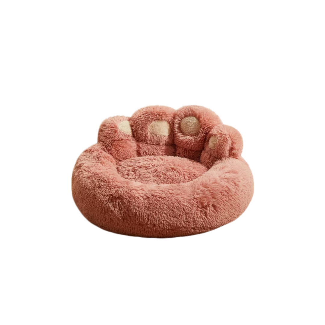 Wholesale Factory Custom Bear Paw Dog Bed Soft Comfortable Plush Cat Nest