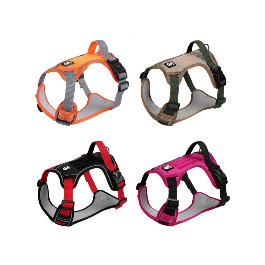  Reflective Dog Harness for Medium & Large Dogs, 4 Color Options Available