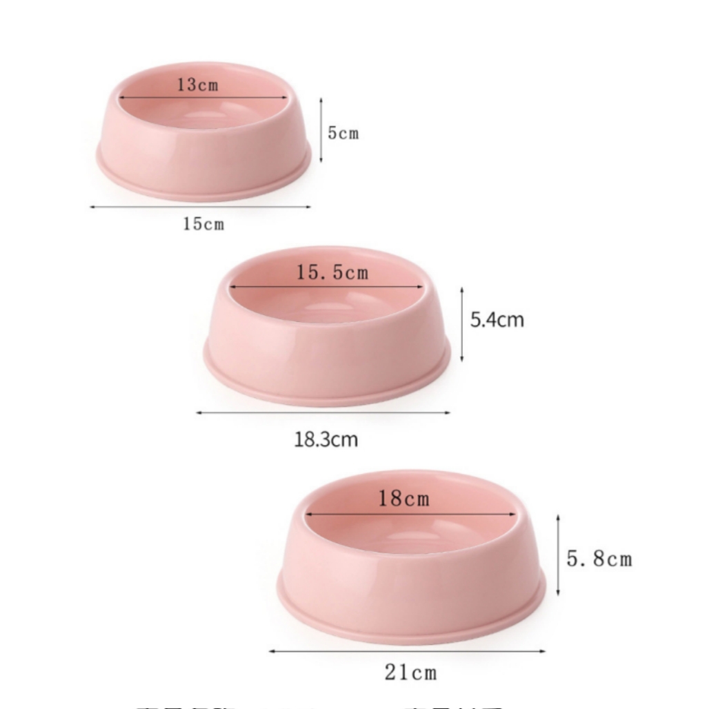 Custom OEM/ODM Ergonomic Non-Slip Pet Cat Dog Feeding & Water Bowl