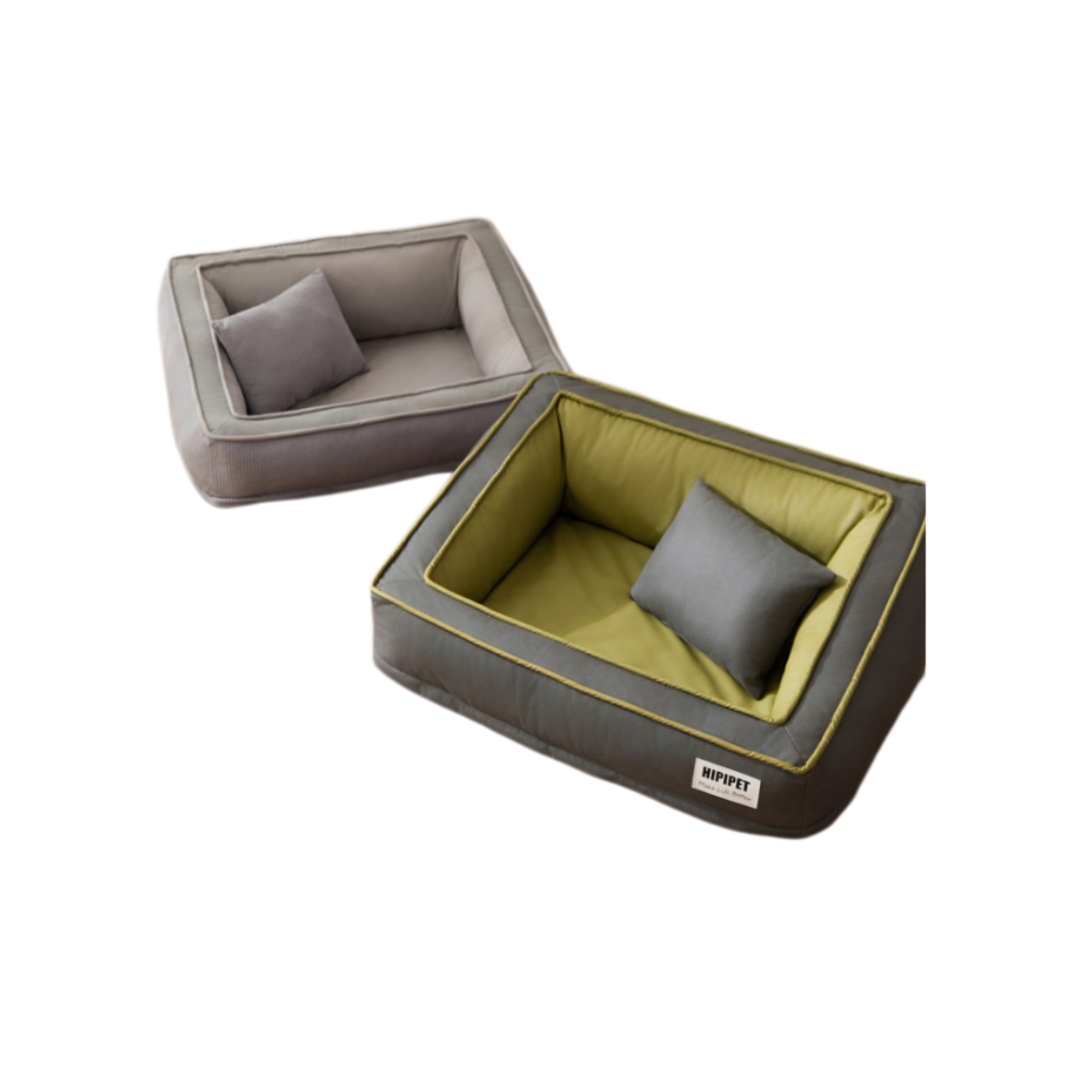 Wholesale Factory Custom Pet Bed All Season Dog Comfortable Filling Plush Bed