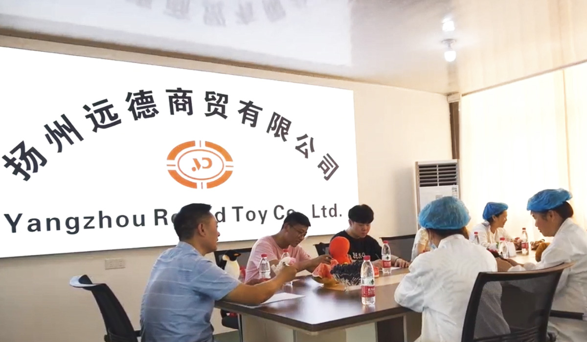 Pet supplies manufacturer factory production and team meeting video