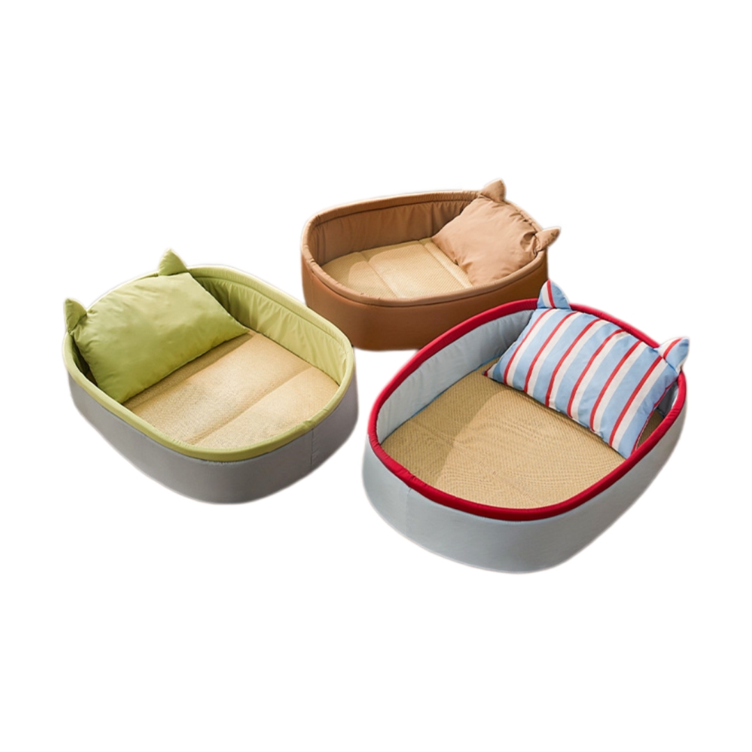 Pet Bed Plush Wholesale Custom Stuffed Dog Bed for Medium Breeds