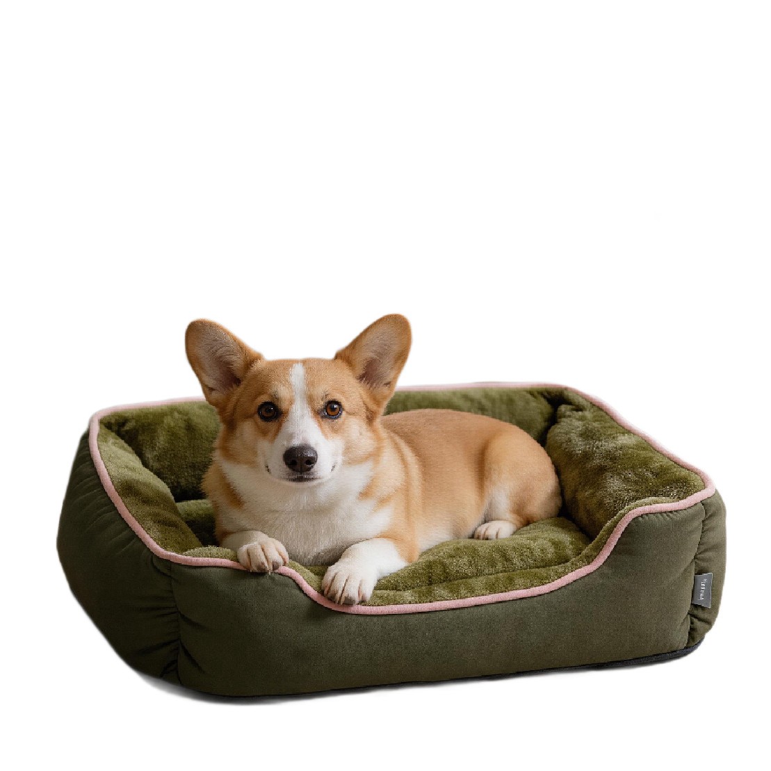 Custom Logo Plush Soft Velvet Pet Bed Dog Sleeping Sofa