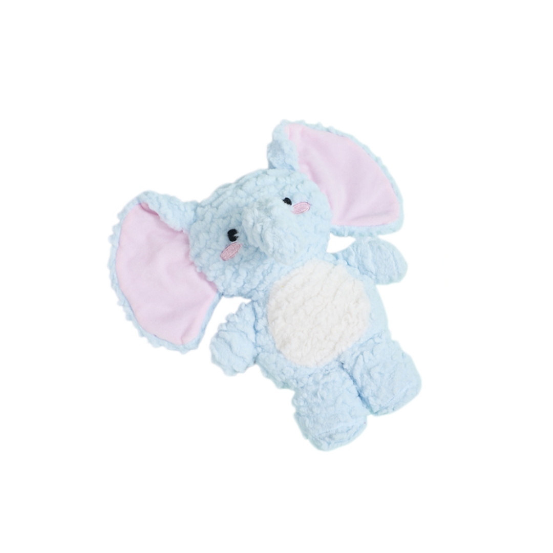 Private Label Fluffy Elephant Plush Pet Toy Dog Crinkle Toys Wholesale