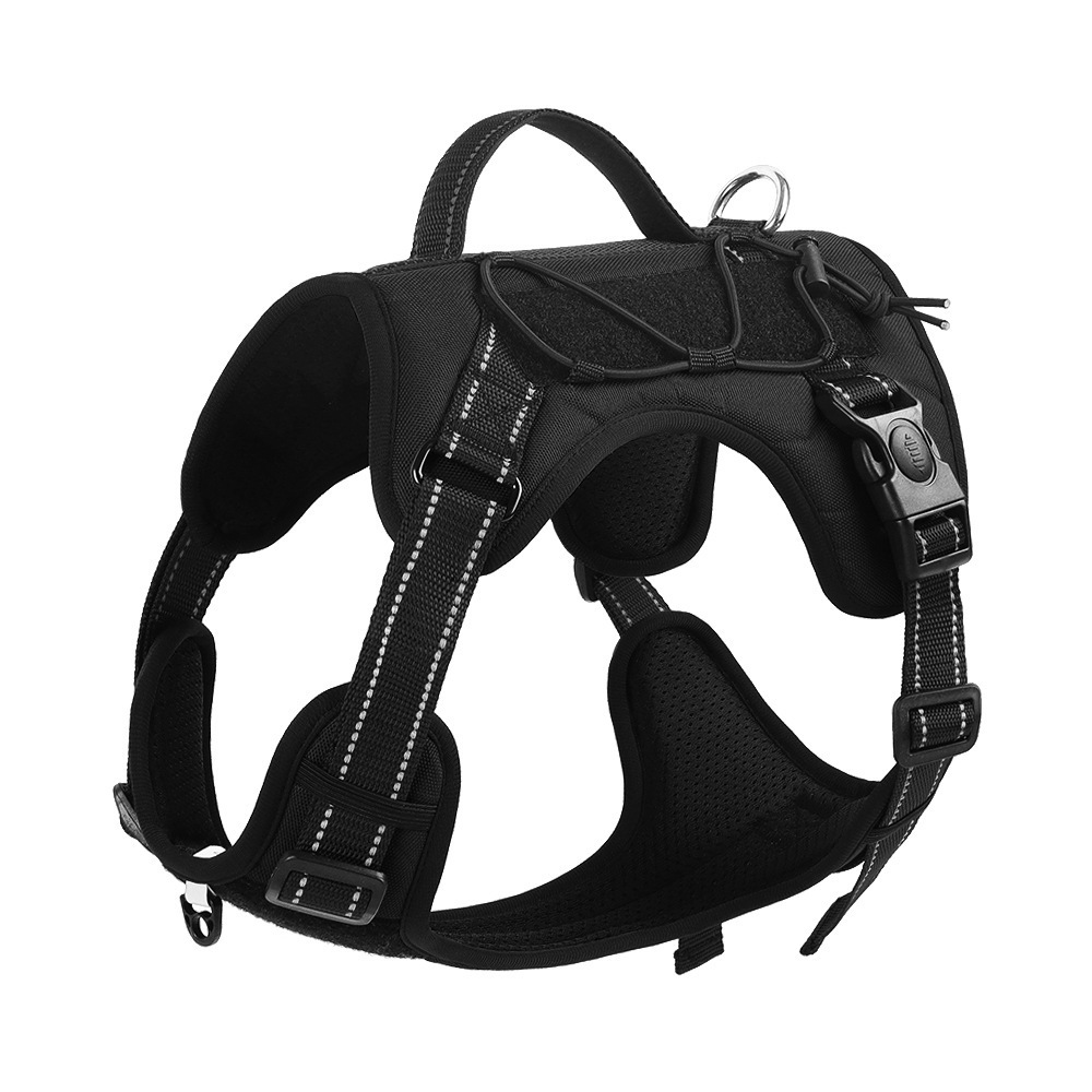 Reflective No Pull Dog Harness With Rope Leash Walking Pet Supplies