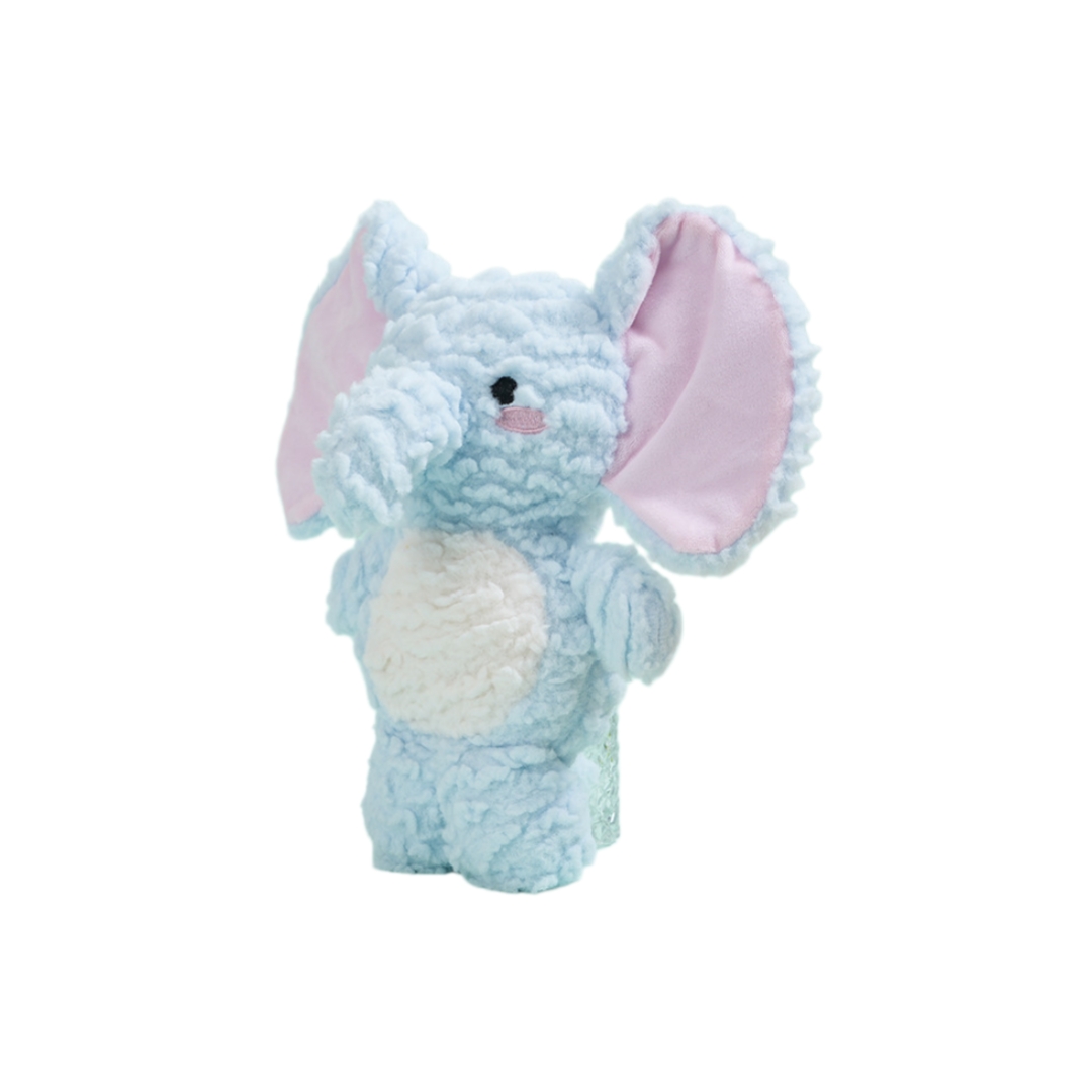 Private Label Fluffy Elephant Plush Pet Toy Dog Crinkle Toys Wholesale