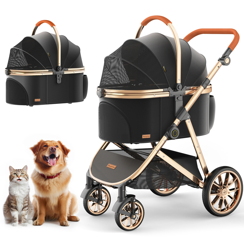 Premium pet stroller and carrier bag by wholesale pet supplies manufacturer