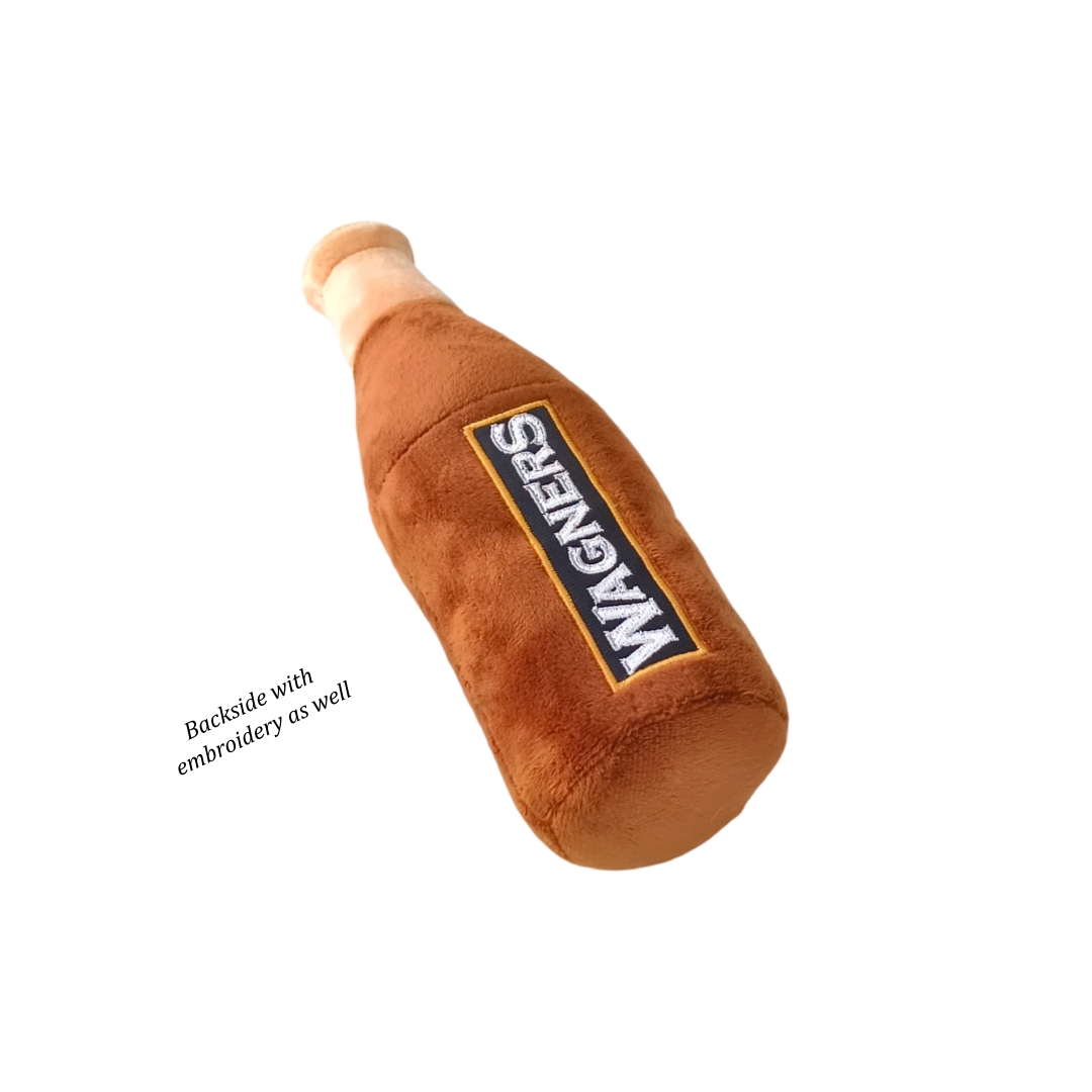 Bottle Stuffed Plush Wholesale Pet Squeaky Toys for Medium Breeds of Dog