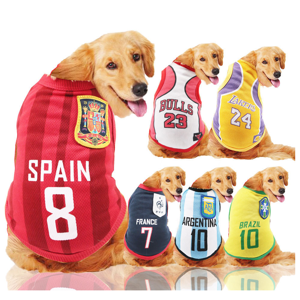 Athletic Pet Clothes Custom Breathable Mesh Dog Sports Tank Top