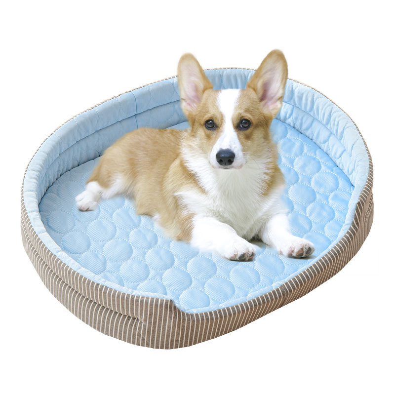 Custom Summer Bolster Dog Coolness Bed Pet Cooling Mat
