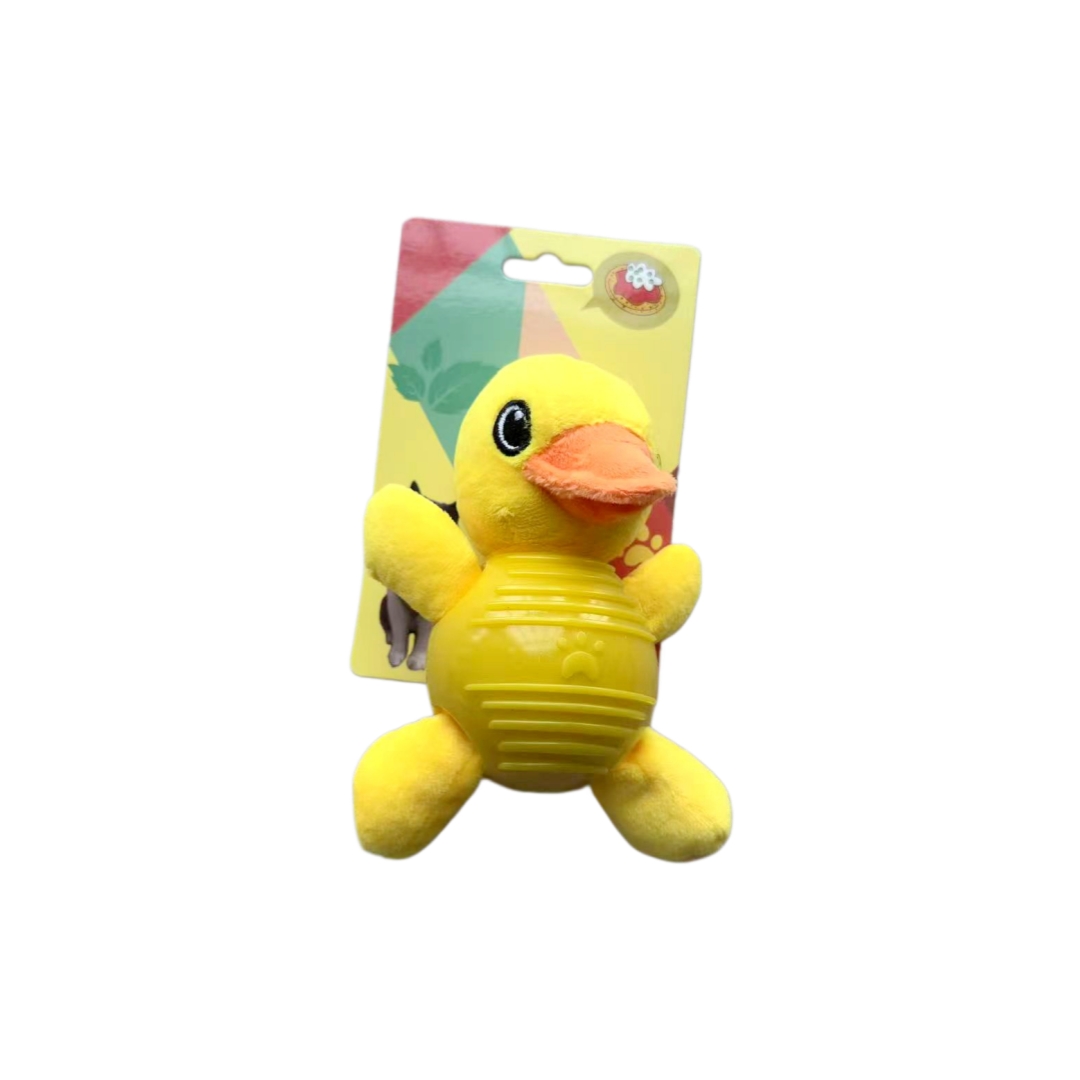 Eco-friendly Material Rubber Chewy Soft Plush Pet Squeaky Wholesale Dog Toys