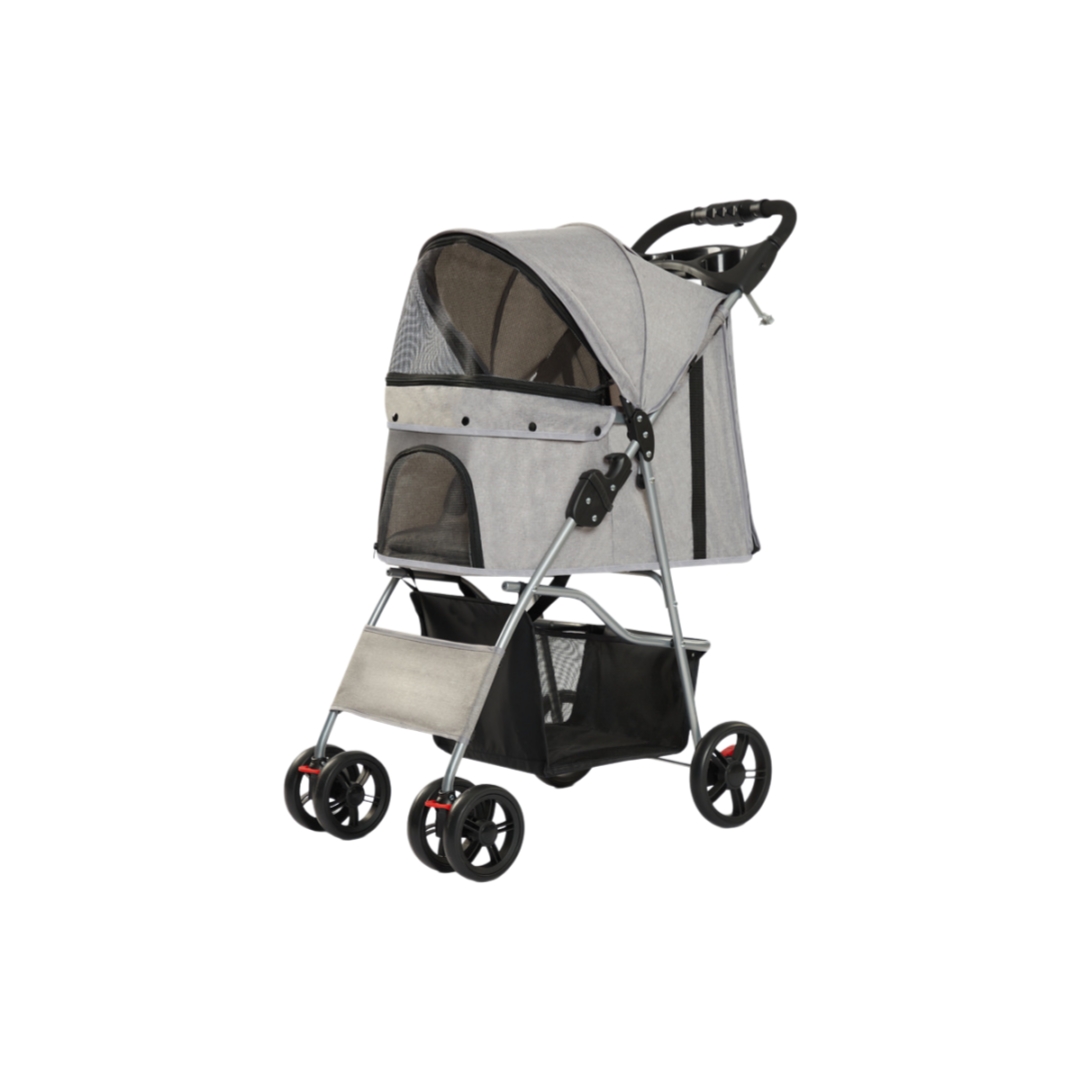 Oxford Carrier Pet Wholesale Stroller Carbon Steel Structure for Medium Dog