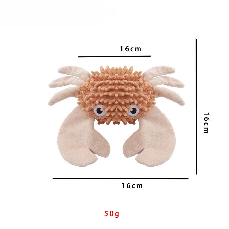 Custom Pet Animal Pineapple Fleece Ringing Paper Dog Chew Squeaky Toy