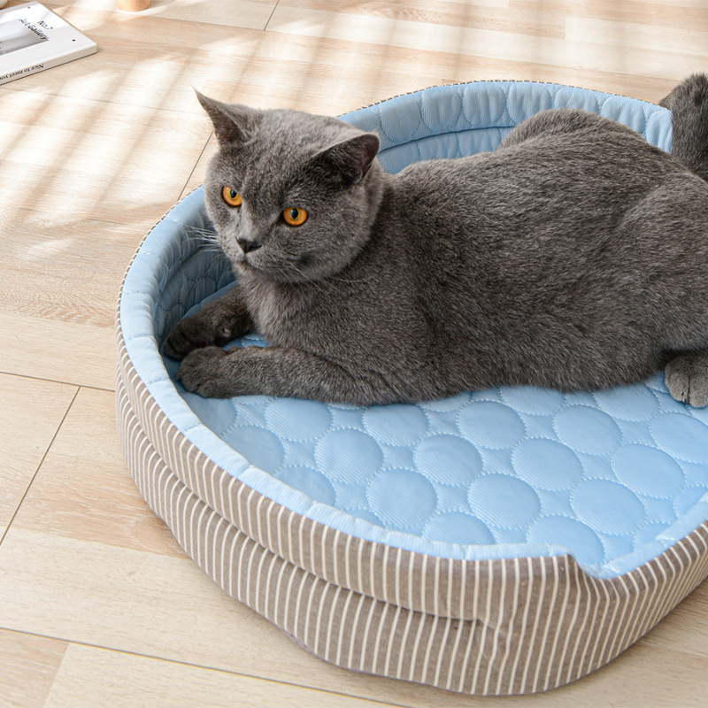 Custom Summer Bolster Dog Coolness Bed Pet Cooling Mat