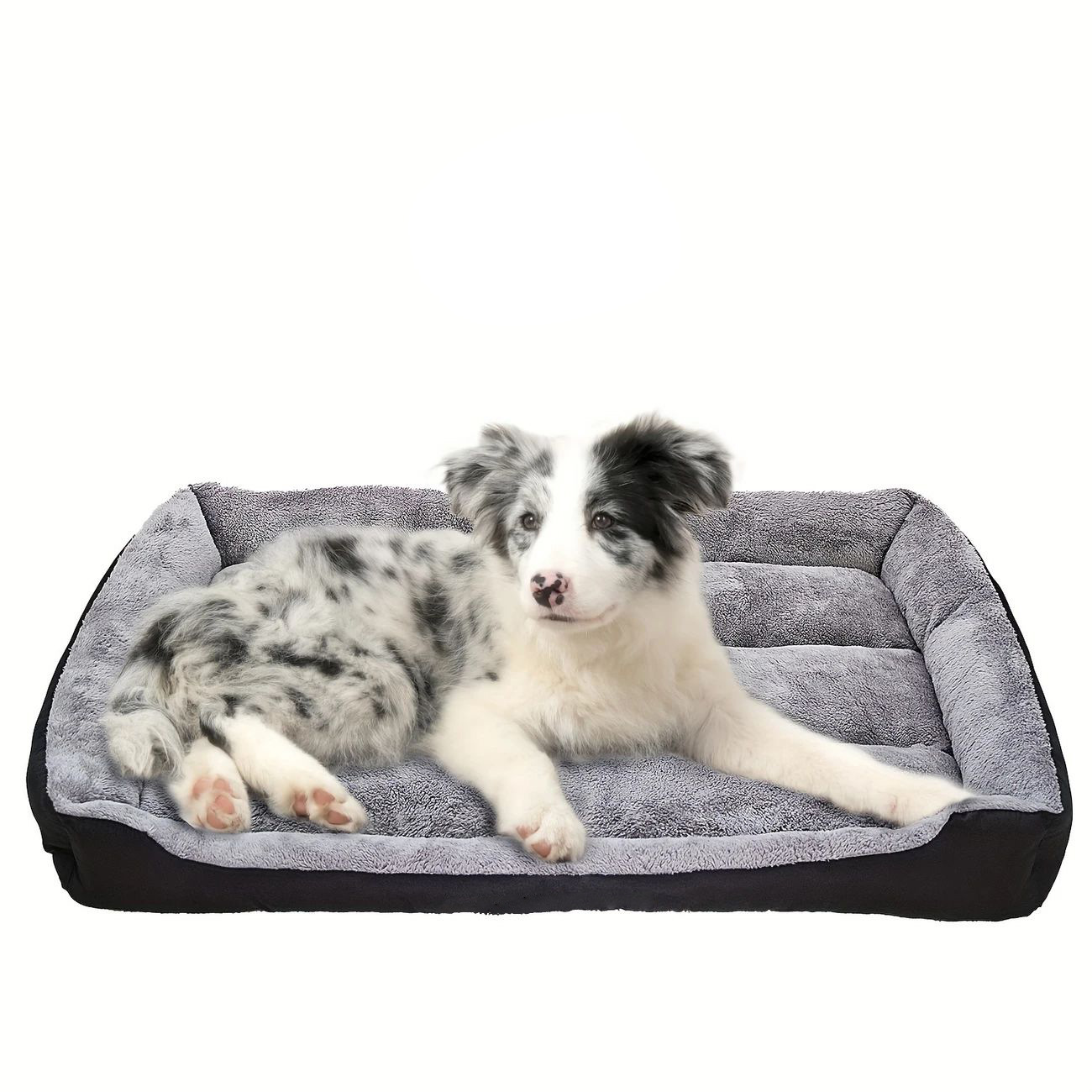 Custom Soft Foam Dog Pet Sofa Bed with Waterproof Base