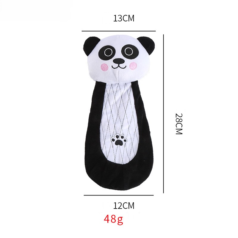 Custom Animal OEM/ODM Pet Plush Dog Chew Squeaky Interactive Toy