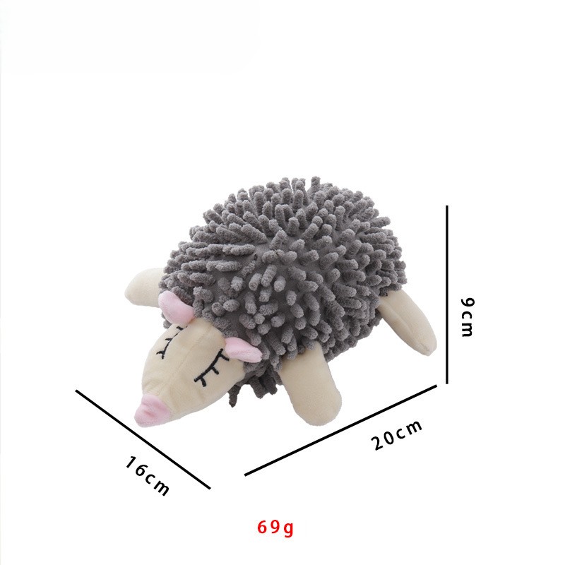 Custom Pet Animal Pineapple Fleece Ringing Paper Dog Chew Squeaky Toy