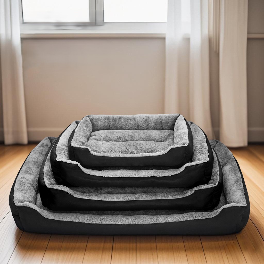 Custom Soft Foam Dog Pet Sofa Bed with Waterproof Base