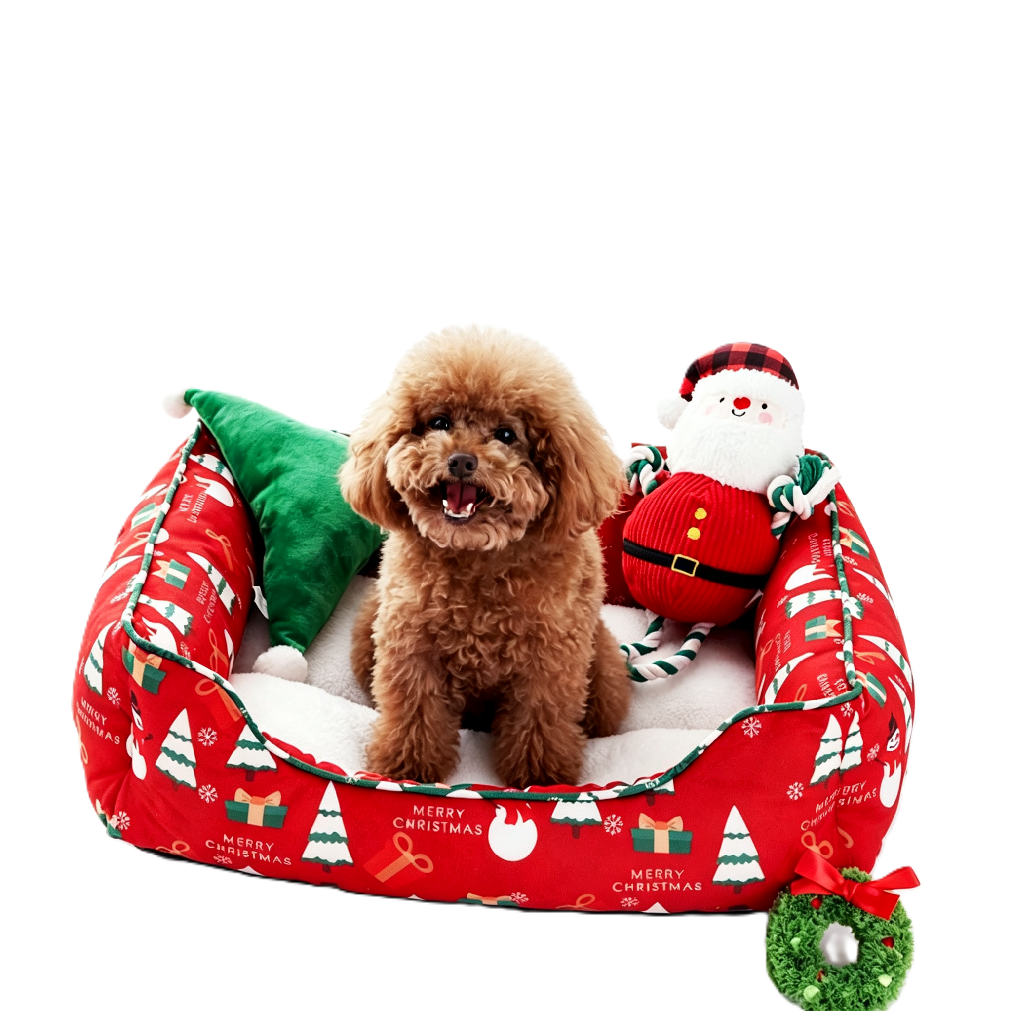 Custom Pet Sofa Plush Windproof Warm Winter Dog Bed