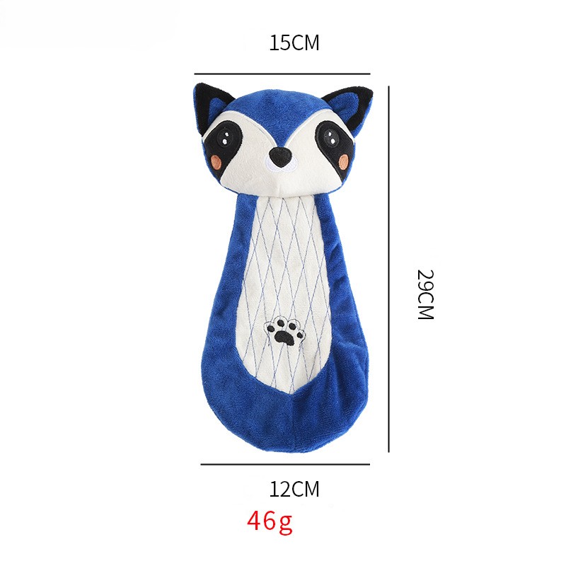 Custom Animal OEM/ODM Pet Plush Dog Chew Squeaky Interactive Toy