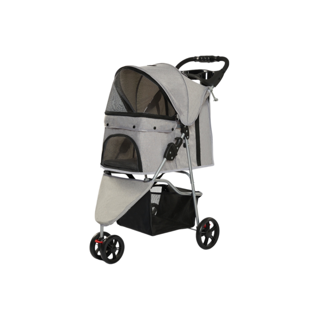 Oxford Carrier Pet Wholesale Stroller Carbon Steel Structure for Medium Dog
