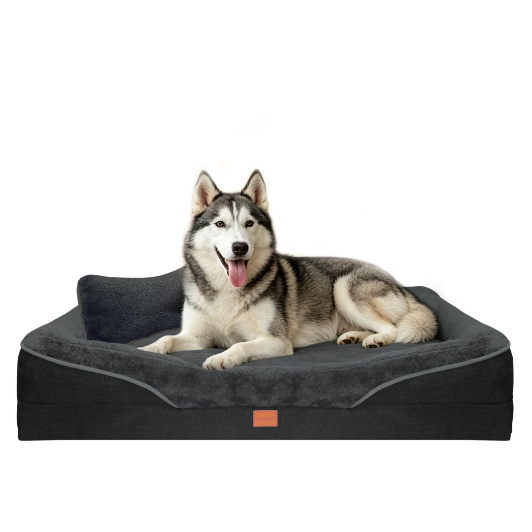 Wholesale Luxury Plush Soft Dog Anti-slip Bed Custom for All Breed Dog