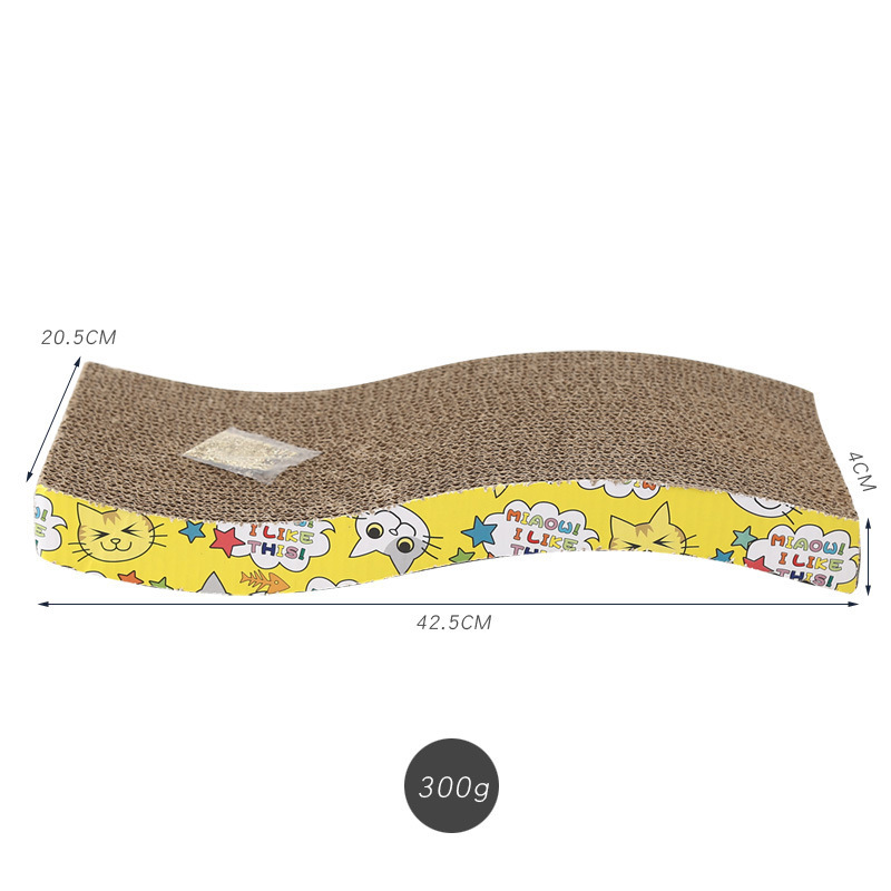 High-Density Reversible Corrugated Cat Scratching Post & Pad Collection